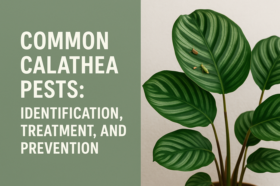 Common Calathea Pests: Identification, Treatment, and Prevention 1 Common Calathea Pests